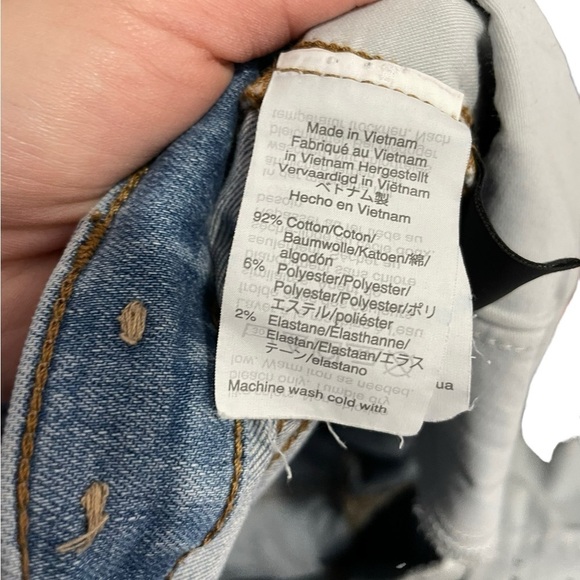 Madewell Light Wash Cali Demi Bootcut Exposed Button Fly Jeans 27 Tall - Picture 4 of 9